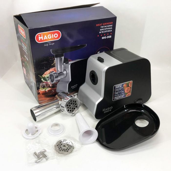 Мясорубка Magio MG-268 2000 Вт мясорубка для мяса электромясорубка для шинковки электромясорубка для дома