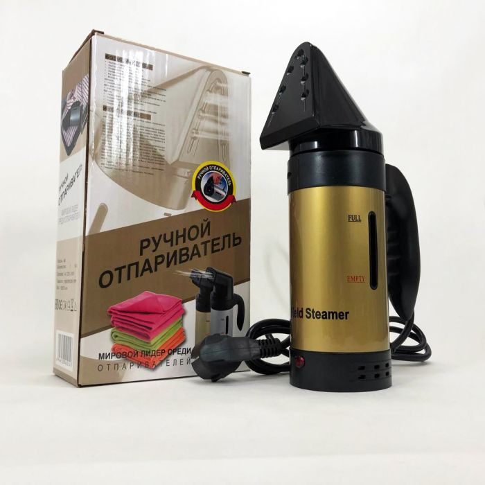 Отпариватель Hand Held Steamer UKC A6 Gold ручной многофункциональный 650 Вт 7 функций. Цвет: золотой