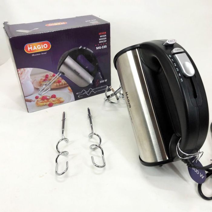 Миксер MAGIO MG-235, лучший ручной миксер, миксер для взбивания, миксер блендер ручной, миксер для кухни