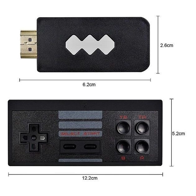 Приставка игровая Mini Game Box D600 HDMI игровая консоль, приставка 8 бит для детей, приставки денди