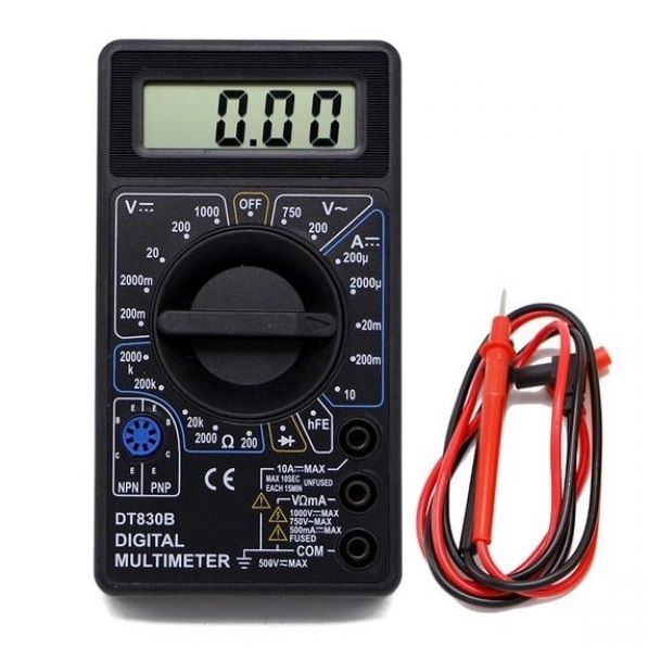 Цифровой мультиметр тестер Digital DT-830B, тестер для измерения напряжения, качественный мультиметр