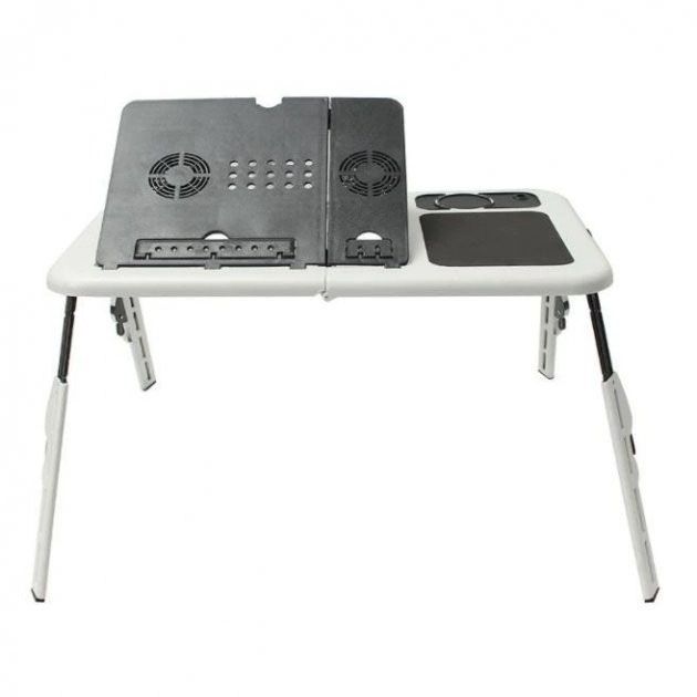 Подставка трансформер для ноутбука LD-09 E-Table, Наклонная подставка ноутбука на стол в кровать