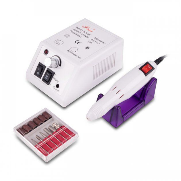 Фрезер для маникюра Beauty nail DM-14/2000. Цвет: белый