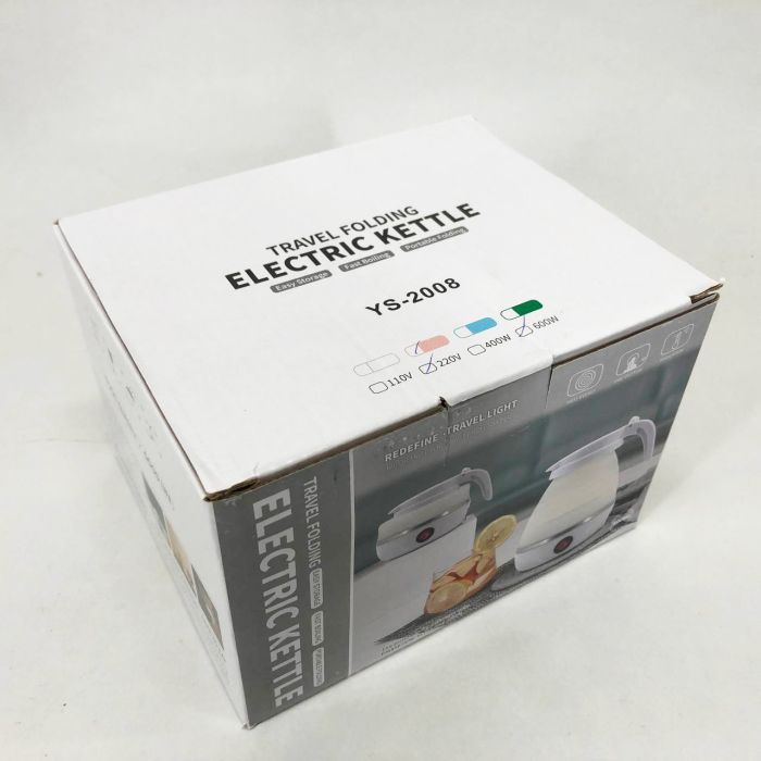 Электрочайник складной Travel Folding 600ml. Цвет: розовый