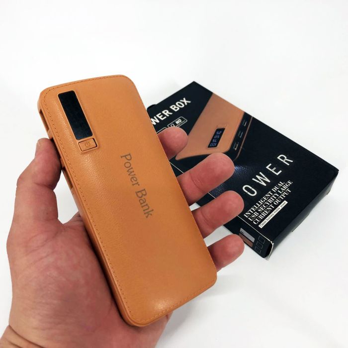 Портативное Зарядное Устройство Павербанк 50000 mAh 3хUSB Power Bank Smart Tech. Цвет: бежевый