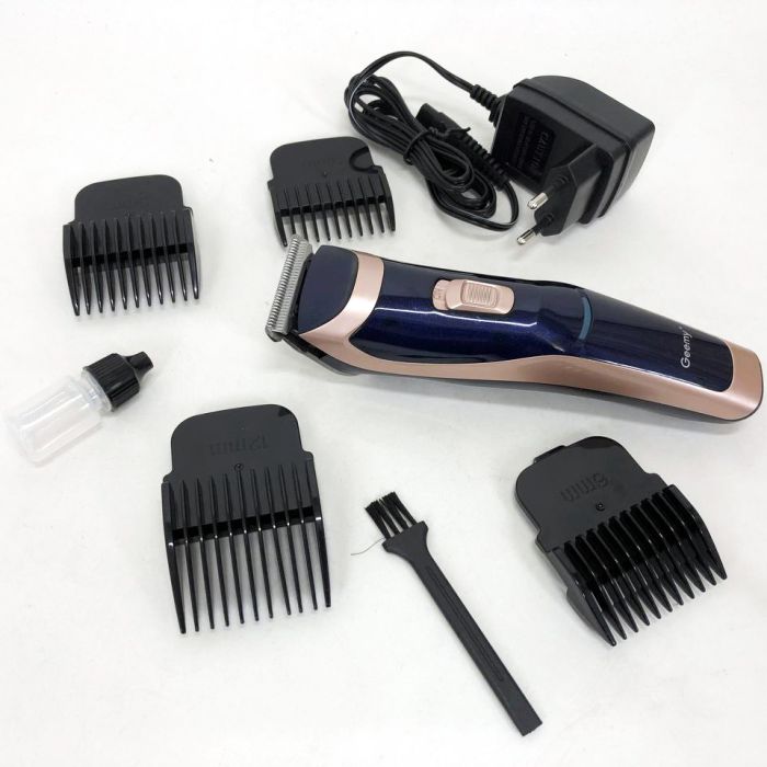 Машинка для стрижки Gemei GM-6005, Многофункциональная аккумуляторная машинка для стрижки
