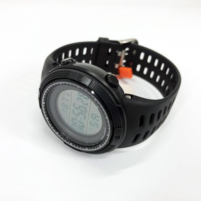 Часы наручные мужские SKMEI 1681BKWT BLACK-WHITE, часы спортивные. Цвет: черный с белым циферблатом
