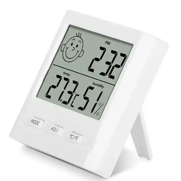 Цифровой термометр гигрометр Thermometer TH108, Домашний гигрометр, Термометр гигрометр комнатный