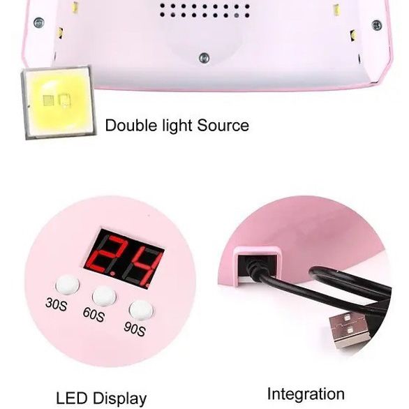 Сушилка для ногтей 36w FD 258 Beauty Nail, Лампа для сушки гель-лака дома, Универсальная лампа для сушки гель лака
