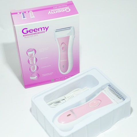 Женский эпилятор триммер Gemei GM-3073, Женская бритва для бикини, Женская электробритва для ног
