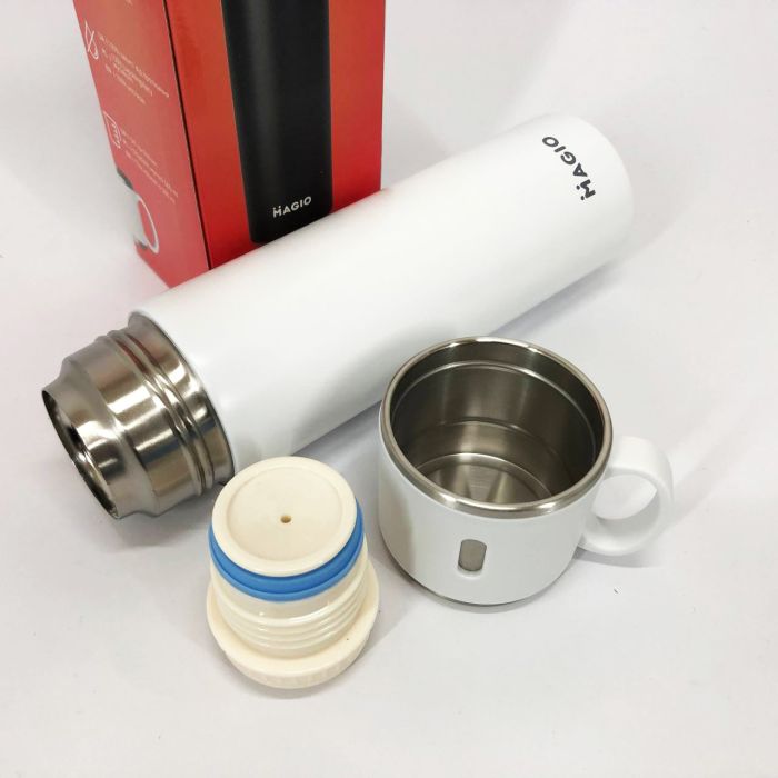 Термос MAGIO MG-1046W 0.5 л, Красивый небольшой термос, Термокружка для детей, Фляга для пикника
