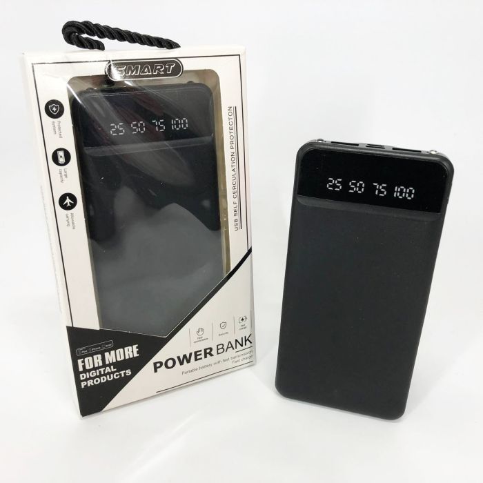 УМБ павербанк батарея powerbank 50000 mAh 22.5W Fast charge быстрая зарядка, зарядное устройство Черный