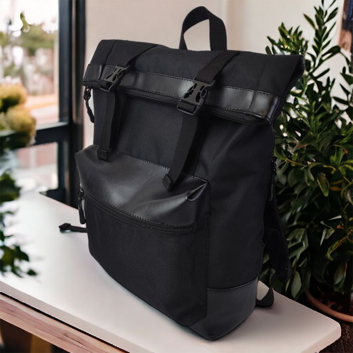 Рюкзак RollTop для ноутбука мужской и женский городской для путешествий Роллтоп