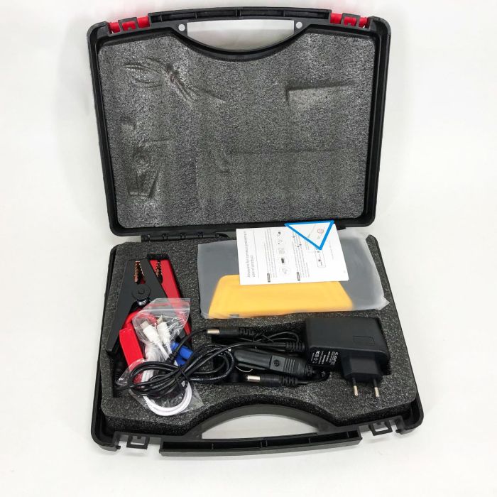 Пускозарядка с аккумулятором 50800 mAh Пуско-зарядное устройство с фонариком, Пусковое устройство для акб