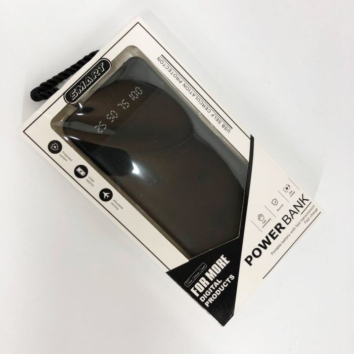 УМБ павербанк батарея powerbank 50000 mAh 22.5W Fast charge быстрая зарядка, зарядное устройство Черный