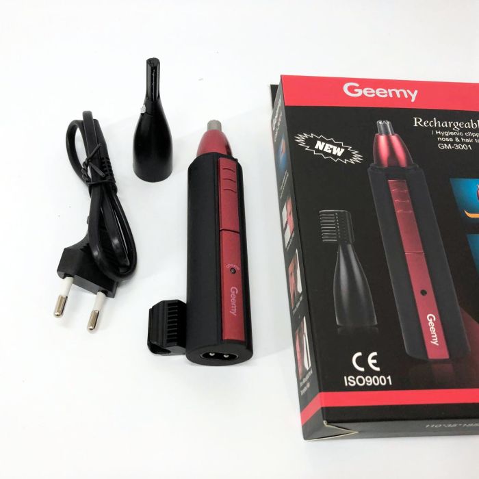 Триммер Gemei GM-3001 для носа и ушей, беспроводная электробритва, триммер для усов, триммер беспроводной