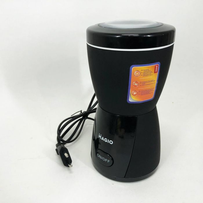 Кофемолка MAGIO MG-205 200 Вт, Кофемолка бытовая электрическая, Портативная кофемолка, Измельчитель кофе