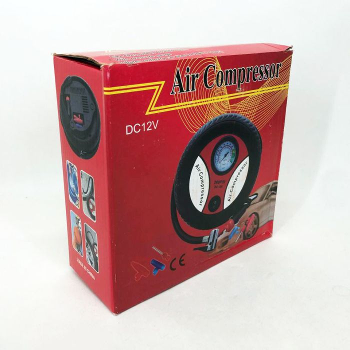 Автомобильный компрессор для быстрой подкачки колес Air Compressor DC12V, автомобильный компрессор