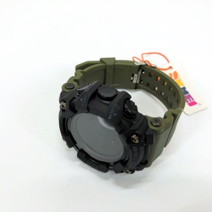 Часы наручные мужские SKMEI 1968AG ARMY GREEN, брендовые мужские часы, часы для мужчины. Цвет: зеленый