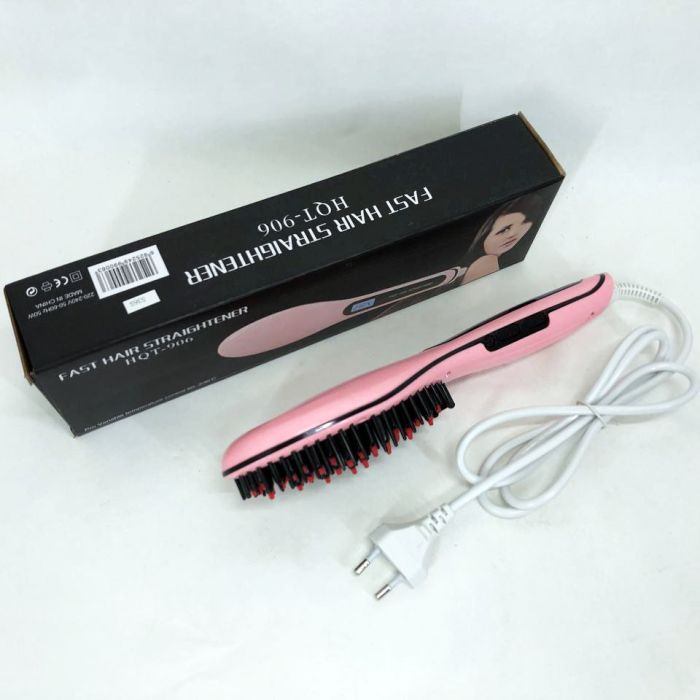 Расческа выпрямитель Fast Hair Straightener, гофре плойка утюжок для волос, утюжок для выравнивания