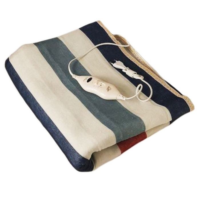 Электропростынь электрическая простынь с подогревом Electric Blanket 150х120см в полоску
