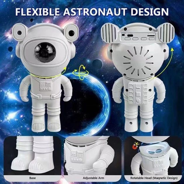 Ночник-проектор Астронавт Astronaut Ночник детский проектор звездное небо