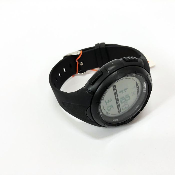 Мужские часы SKMEI 1025BK ARMY BLACK, часы тактические противоударные. Цвет: черный