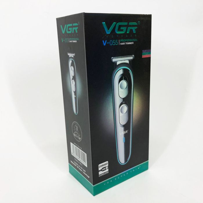 Беспроводная универсальная машинка для стрижки VGR V-055, Машинка для стрижки волос домашняя