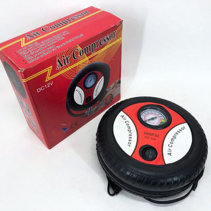 Автомобильный компрессор для быстрой подкачки колес Air Compressor DC12V, автомобильный компрессор