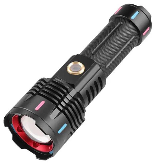 Фонарь X-BALOG FLUORESCENCE G25 PM30-TG, Сверхмощный фонарик, Яркий фонарик, Качественный фонарик