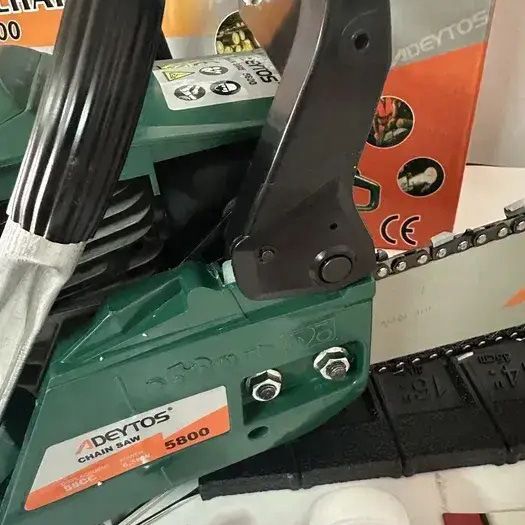 Бензопила цепная 45см KRAFFTEC 5800, Пила цепная бензиновая