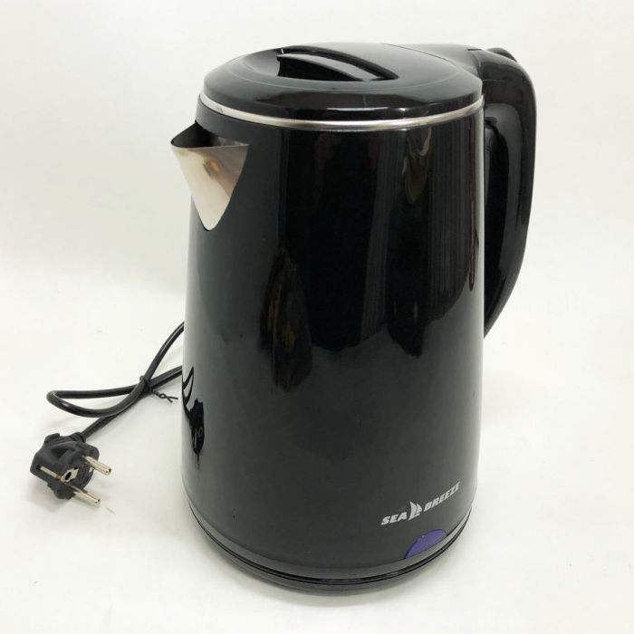 Чайник термос SeaBreeze SB-0202 1.8Л, 1500 Вт, хороший электрический чайник, тихий электрический чайник