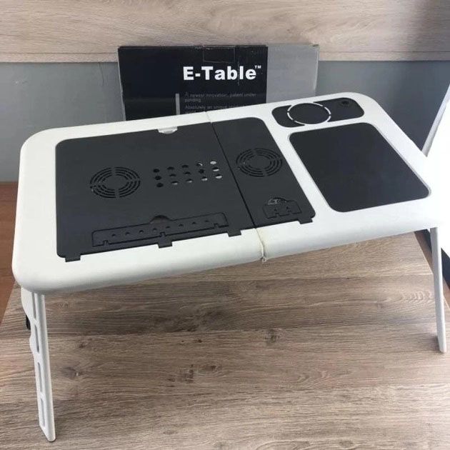 Подставка трансформер для ноутбука LD-09 E-Table, Наклонная подставка ноутбука на стол в кровать