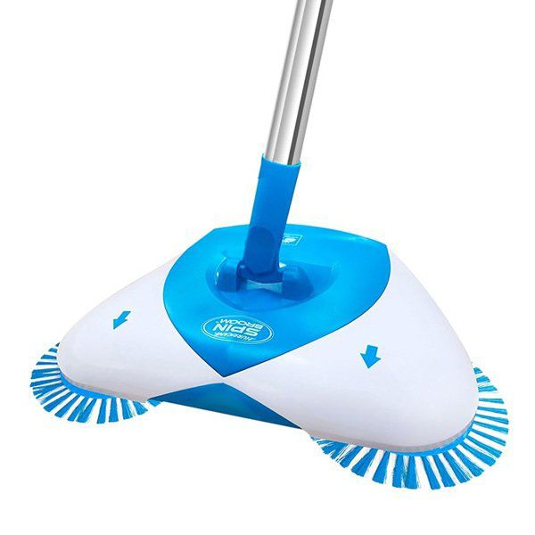 Механическая швабра-веник Hurricane Spin Broom щетка веник эффект пылесоса, Швабра для пола моп