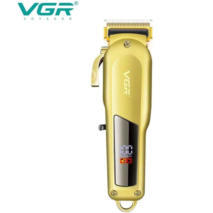 Машинка для стрижки VGR Professional Hair Clipper V-278 GOLD, машинка для стрижки волос домашняя