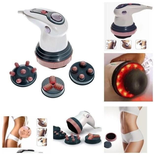 Массажер Для Тела Инфракрасный Антицеллюлитный Body Innovation Sculptural 4 Насадки Ma-118-2