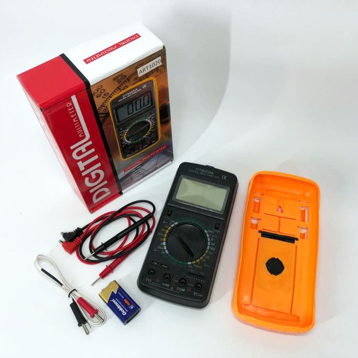 Мультиметр цифровой Digital DT-9208A универсальный, мультиметр для дома, хороший мультиметр