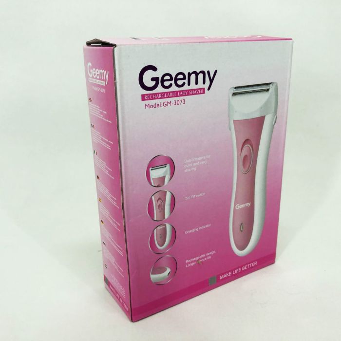Женский эпилятор триммер Gemei GM-3073, Женская бритва для бикини, Женская электробритва для ног