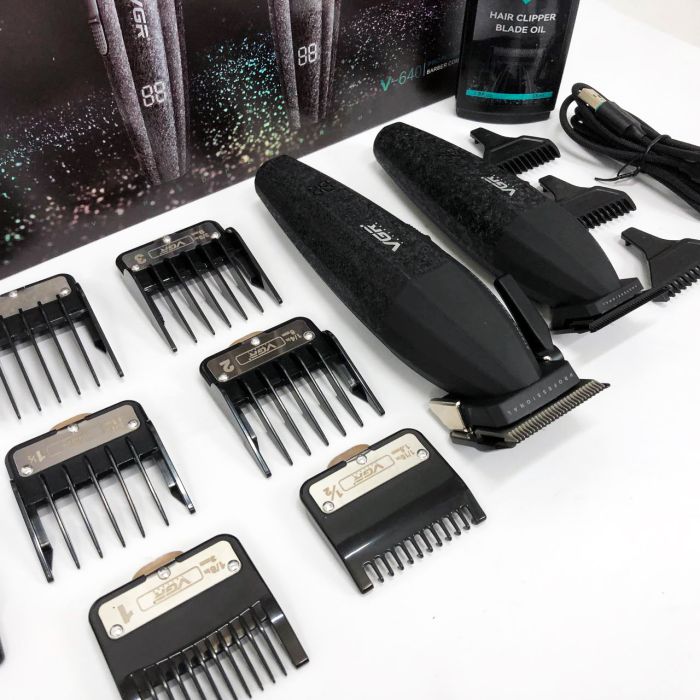 Профессиональный набор для стрижки волос VGR V-640 аккумуляторный Barber Combo PREMIUM