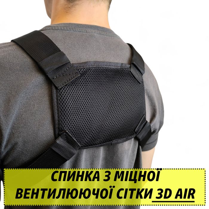 Тактическая нагрудная сумка с патч-панелью, мужская разгрузочная сумка, разгрузка жилет