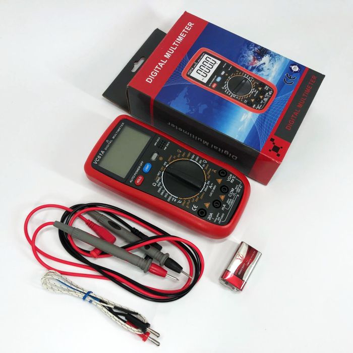 Цифровой Мультиметр VC61A  DIGITAL мультитестер тестер, тестер для измерения напряжения