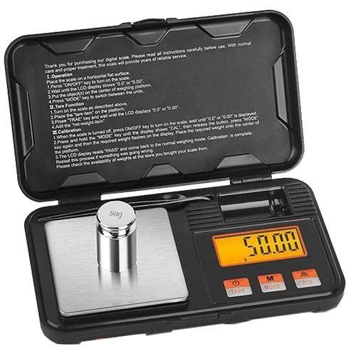 Весы ювелирные CX-Toolbox, 200г (0,01г) с чашей, мини весы, электронные граммовые весы для золота