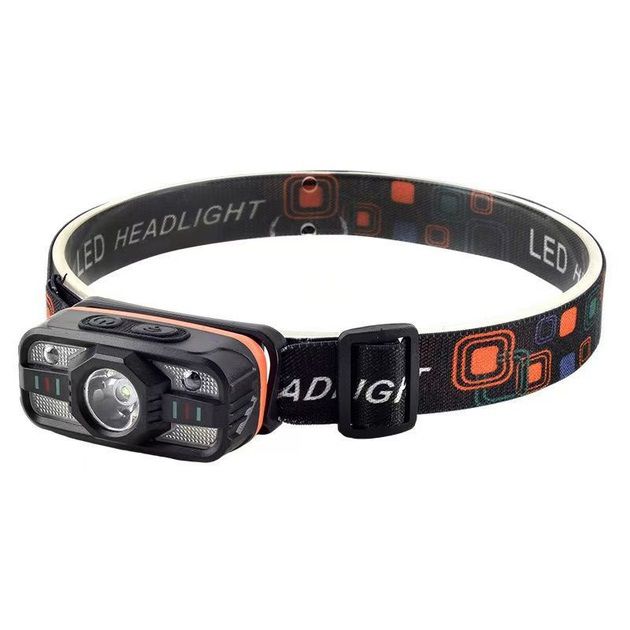 Налобный фонарь WH-0188, XPE+SMD, Налобный фонарь для туризма рыбалки и охоты, Налобная лампа