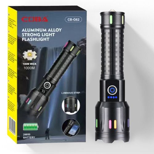 Фонарь NIGHT VISION FLUORESCENCE CB-G62-TG, Сверхмощный фонарик, Водонепроницаемый фонарик, Яркий фонарик