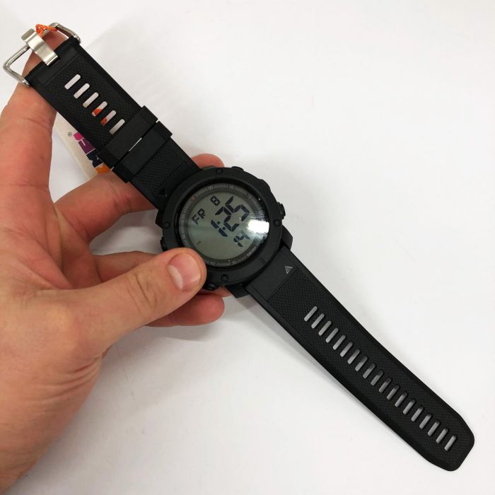 Часы наручные мужские SKMEI 2122BKWT BLACK-WHITE, мужские тактические часы. Цвет: черный