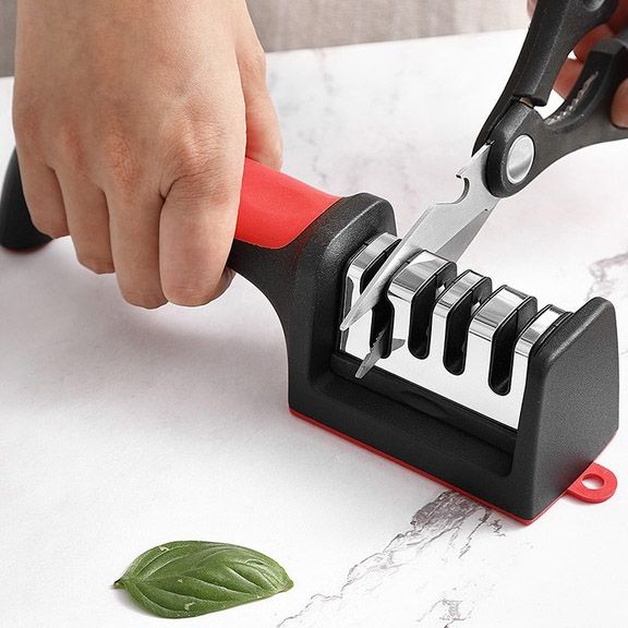 Профессиональная Ручная Точилка для ножей 3 уровня заточки Fast Sharpener RS-168