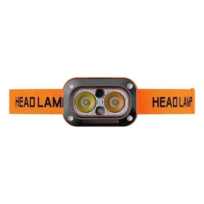 Фонарь налобный G08-2XPG(white+yellow)+LED(red), Налобный фонарь для автолюбителей, Led фонарь налобный