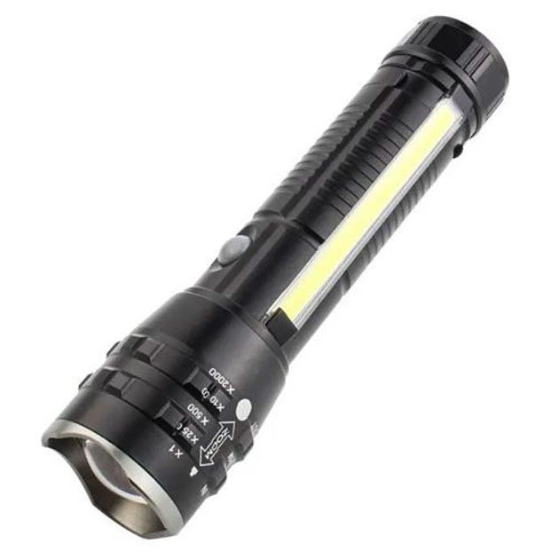 Карманный фонарик PLD-P27 White Laser LED PM10-TG+COB, Сверхмощный фонарик, Подствольный фонарик