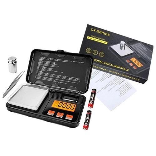 Весы ювелирные CX-Toolbox, 200г (0,01г) с чашей, мини весы, электронные граммовые весы для золота