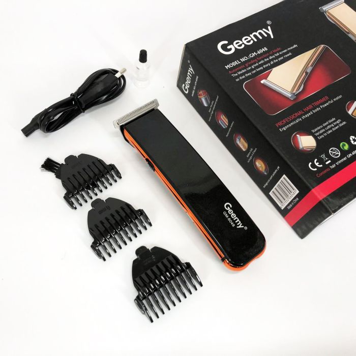 Машинка для стрижки GEMEI GM-6048, Машинка для стрижки домашняя, электробритва для головы. Цвет: черный